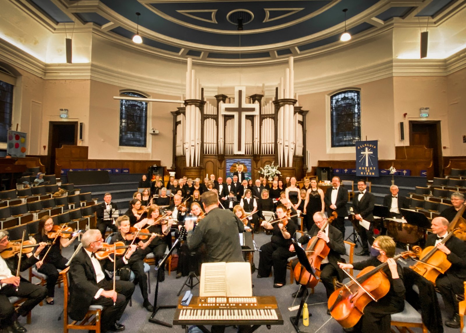 Scarborough Choral Society with orchestra, Zadok the Priest and Choral Classics, May 2026 Scarborough Choral Society and orchestra performing at Westborough Methodist Church